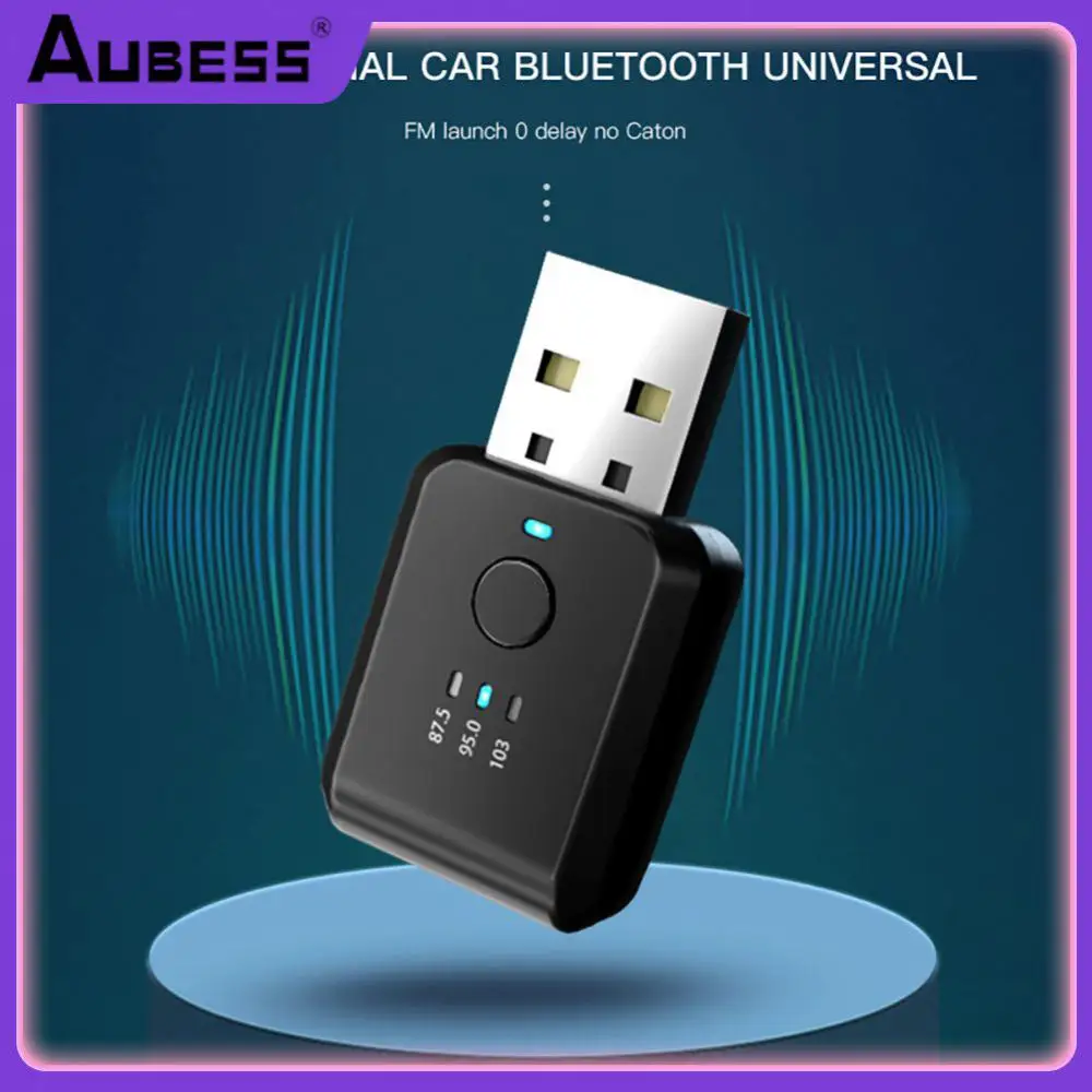 

Mini Adjust The Fm Frequency Usb Fm Transmitter -compatible 5.1 Fm01 Car Adapter Audio Transmitter 5v