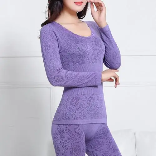 

Plush thermal underwear women's thickened top body tight autumn clothes bottomed shirt