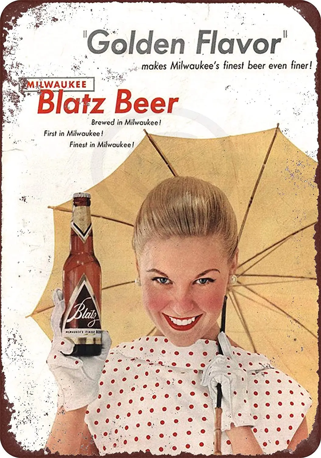 HomDeo Ретро Декор стен 1954 дюйма вопильное винтажное пиво для тренажерного зала