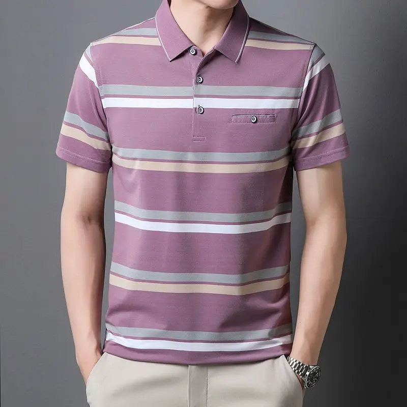 Рисунок 2 - Рубашка-поло мужская в полоску