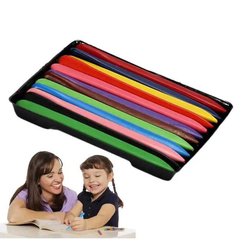 

Organic Pencil Crayons Kids Organic Triangle Crayons Handwriting Posture Correction Coloring Art Supplies Safe Coloring Gifts