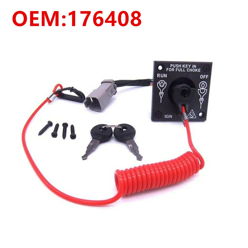 

Key Switch Ignition Switch Accessories Balck Cut-Off Key Switch Kit Pack
