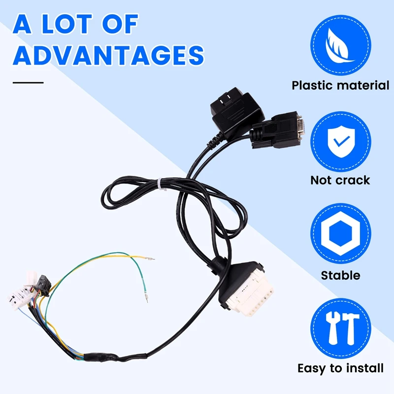 Кабель 4A 8A BA Smart Key Program 16-контактный OBD кабель для Autel OBDSTAR K518 Xhorse Tool Plus Toyota Lexus