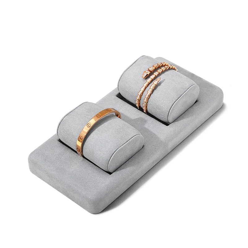 

Oirlv серые подставки для украшений из микрофибры