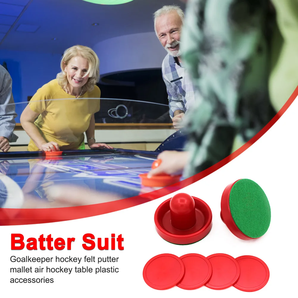 

Air Hockey Table Handles Mallet Professional Air Hockey Table Goalies Pucks Pusher Mallet Adult Table Games Entertaining Toys