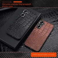 for huawei honor 60 50 50 50se 50pro case leather cowhide phone martphone case for honor 60 pro 8lite v30 magic3 pro case