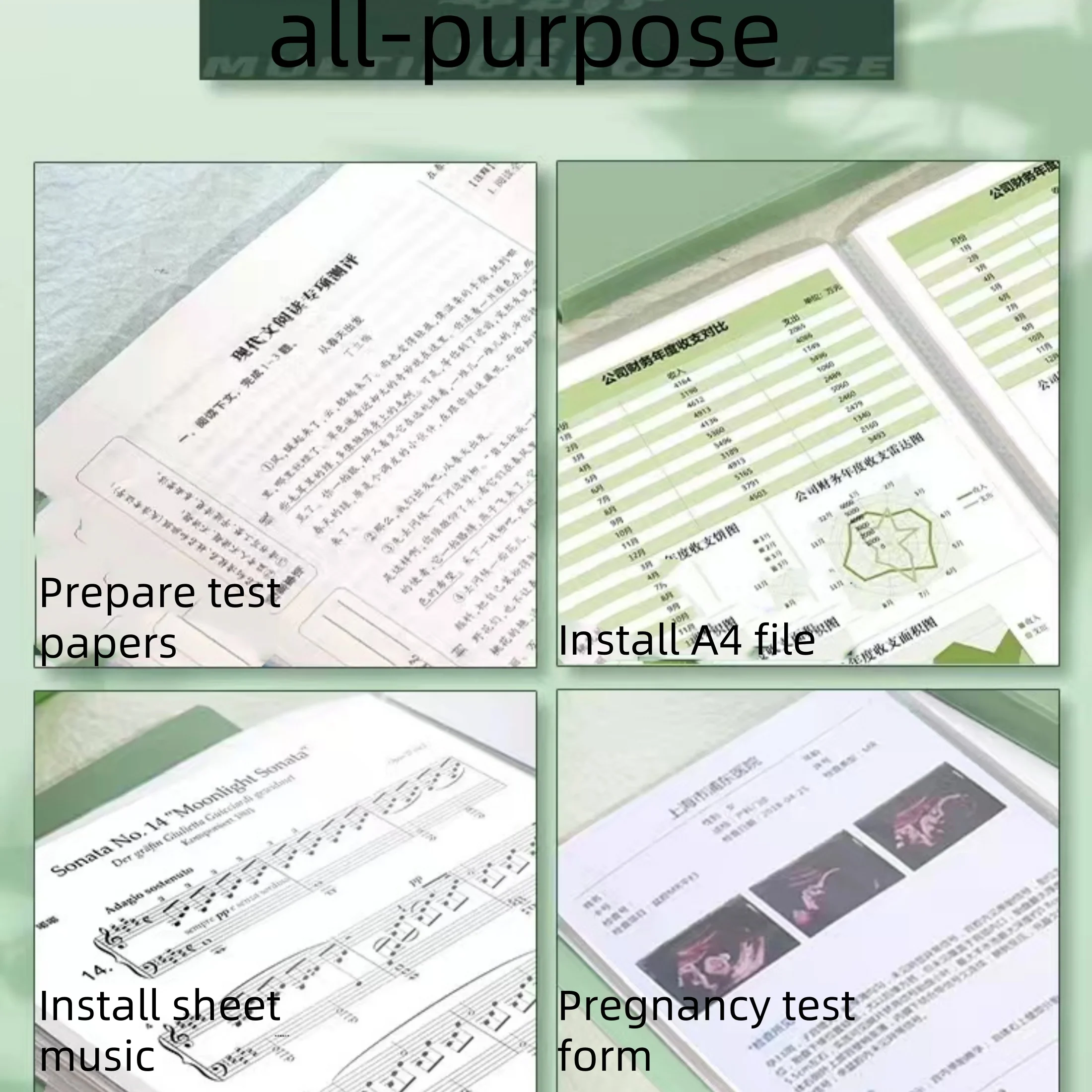 Многослойная вставка большой емкости зажим для хранения полипропилен свежий