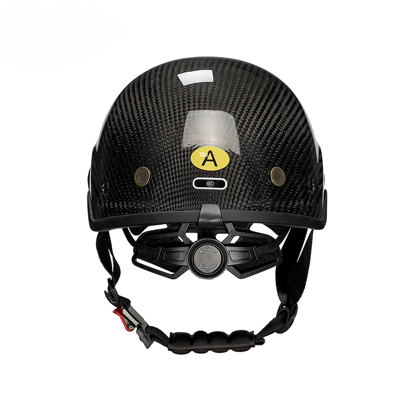 Qike полушлем из углеродного волокна электромобиль мотоцикл локомотив летняя