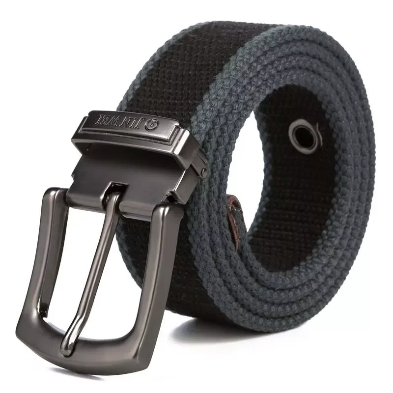 Military Tactical Belt Men High Quality Canvas Belts for Jeans Male Casual Metal Pin Detachable Buckle Straps Belt ceintures