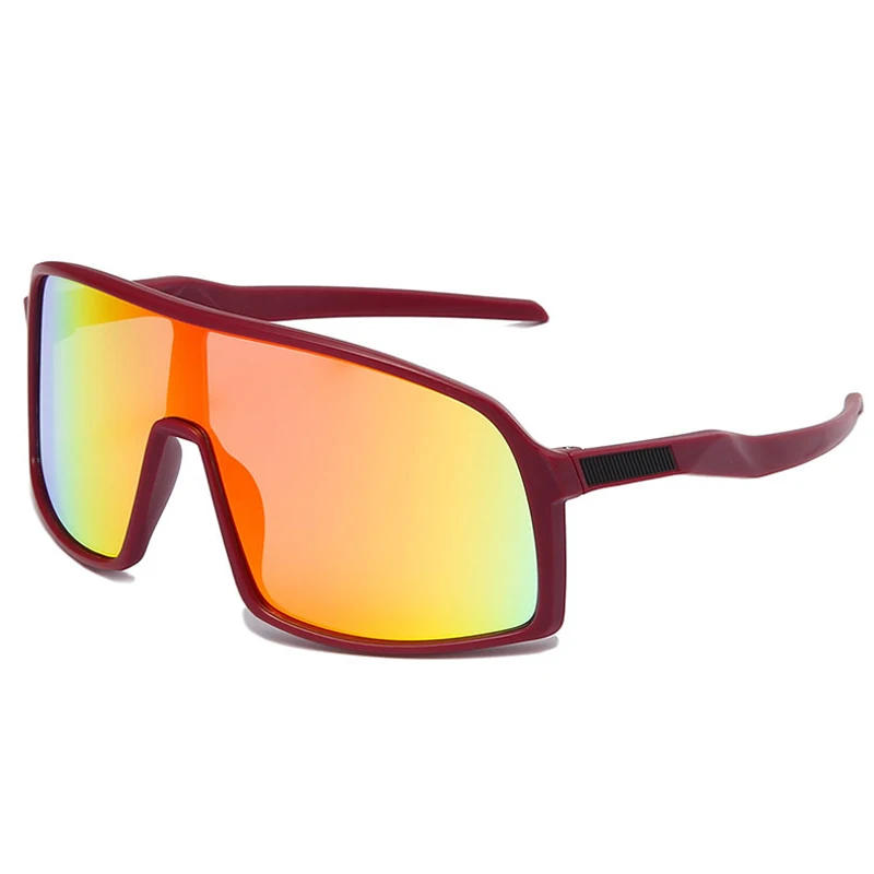 Sport Sunglasses Man Woman Trendy Fashion Cycling Riding Outdoor Europe and America Ski Shield Big Size Frame Glasses |