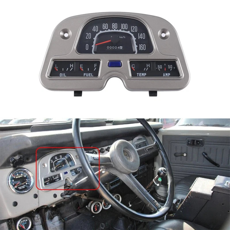 Для Toyota Land Cruiser FJ40 FJ45 BJ40 1979-85 спидометр манометр кластер 83100-60180