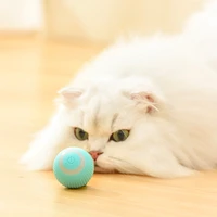 electric cat ball toy automatic rolling interactive for cats training self moving kitten toys for indoor playing cat accessories