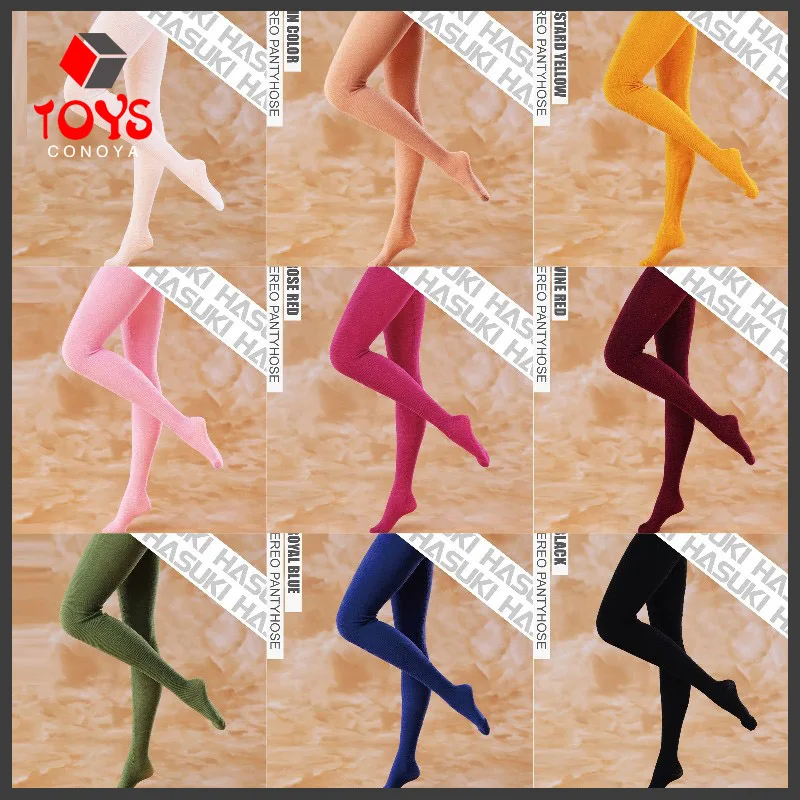 Женские 3D стереоскопические колготки HASUKI SA01/LA01 масштаб 1/6, леггинсы, модель телефона для экшн-фигурок 6 дюймов, 12 дюймов