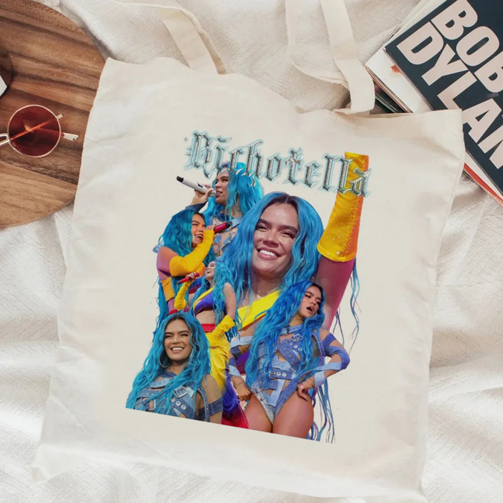 Сумка для покупок Karol g шоппер многоразовые сумки сумка из джута тоут тканые