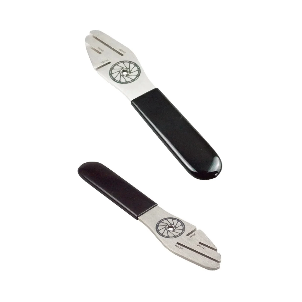

2 Pcs Bicycle Disc Brake Alignment Truing Spanner Mountain Bike Disc Flattening Correction Wrench Cycling Repair Tools