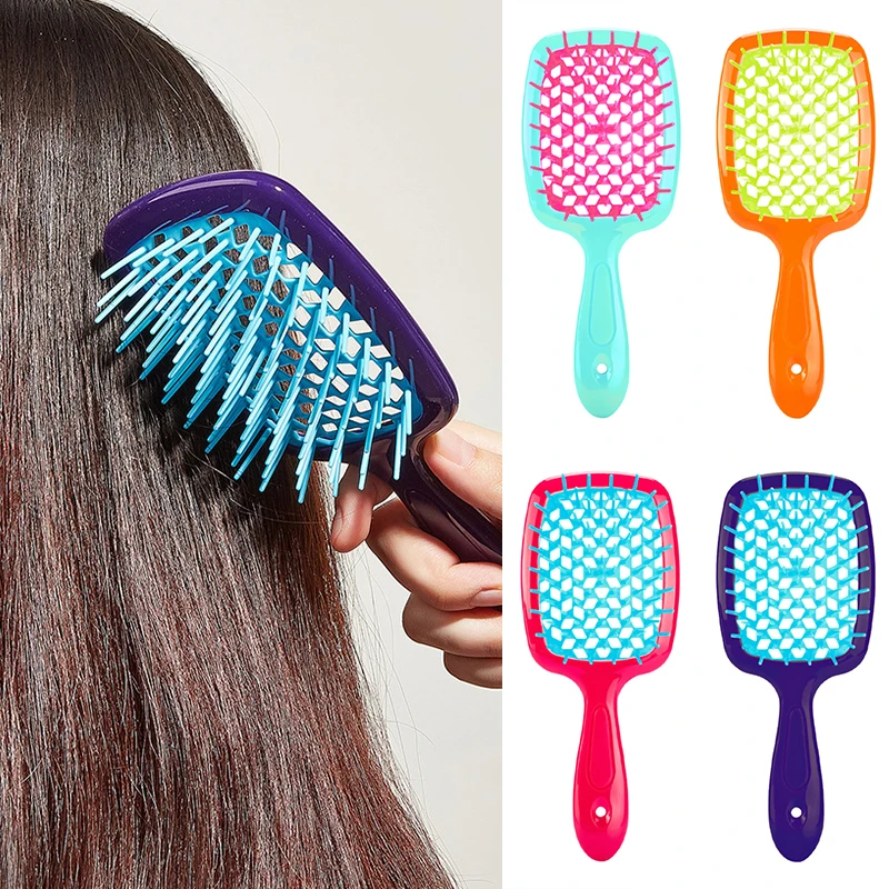 

1PCS Wide Teeth Air Cushion Comb Massage Hair Comb Anti Tangle Anti-static Hair Brush Salon Hair Styling Tool Hair Accessories
