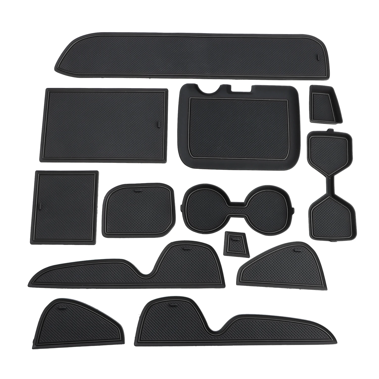 

Коврики для дверей автомобиля для Toyota RAV4 2025 2024 2023 2022 2021 2020 2019, противоскользящие накладки на автомобильные ворота, нескользящий держатель для чашки, подставка