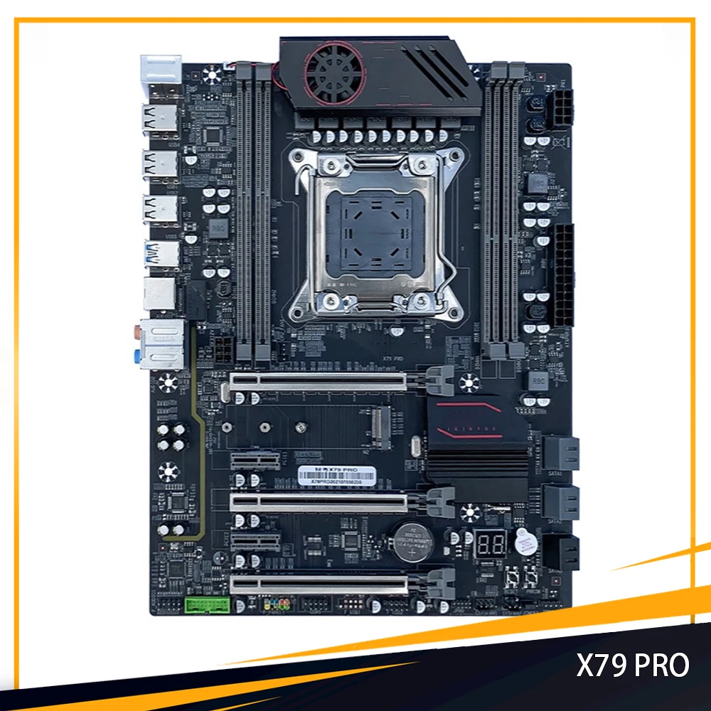 X79 PRO For JINGYUE LGA 2011 DDR3 PCI-E 3.0 128GB ATX Motherboard High Quality Fast Ship