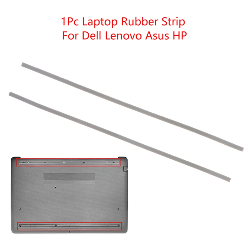 

1pc Universal Laptop Rubber Strip For Lenovo/Asus/HP/Dell DIY Bottom Case Foot Pad Surface Laptop Rubber Foot Pad