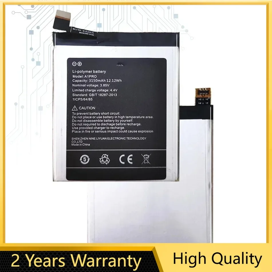 Аккумулятор для UMI Umidigi A1 Pro 3150 мАч мобильный телефон Battery