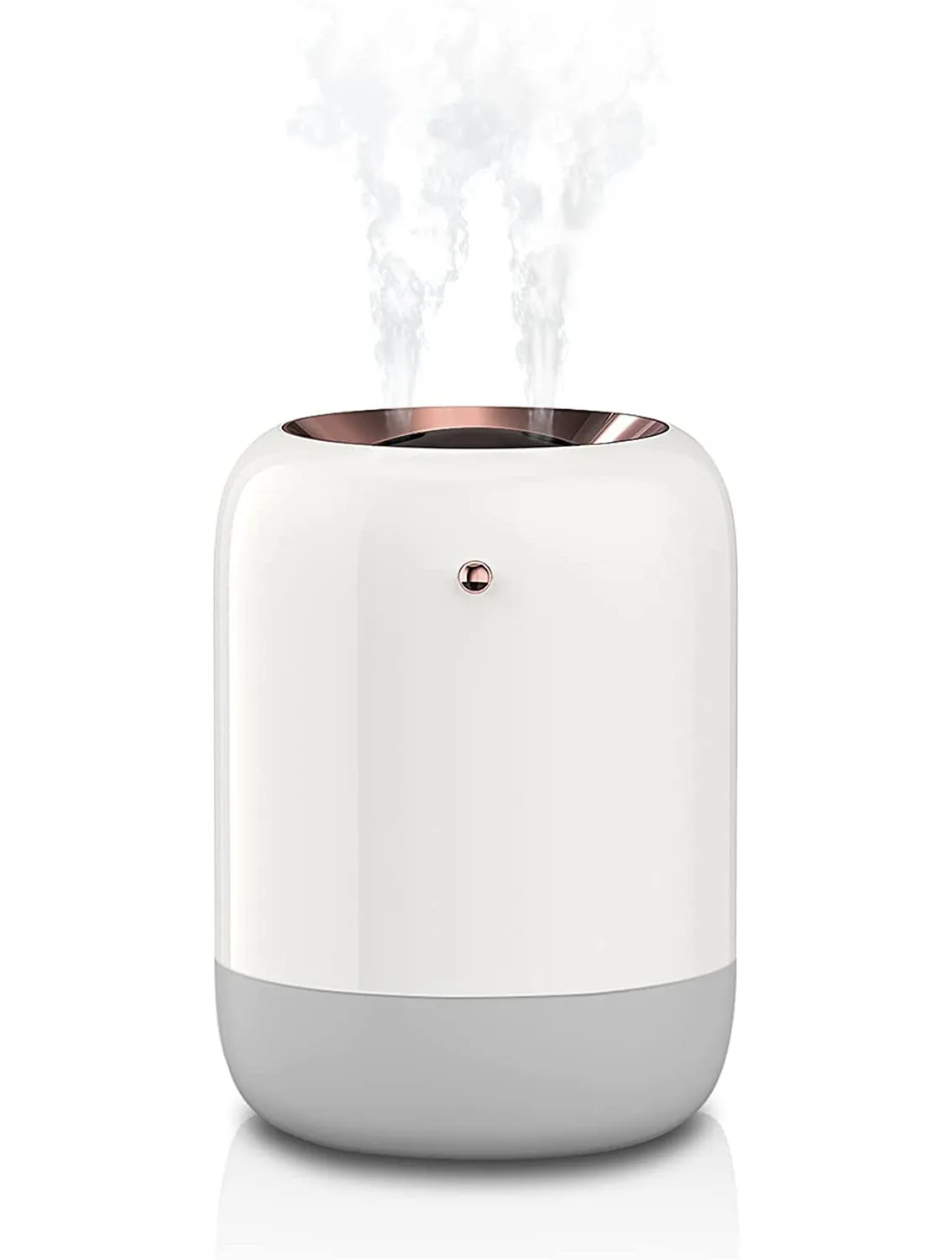 

1000ml Mini Cool Mist Humidifier, 1800mAh Battery Minimalist Humidifier for Office Bedroom Plants Car Baby Room, Small but Power