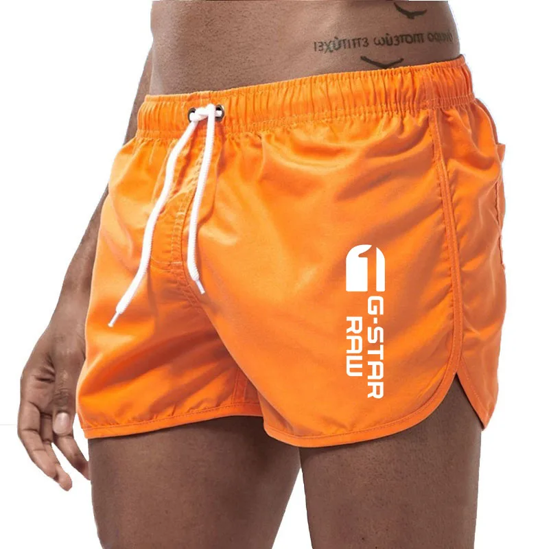 

Men's Swimwear Short Beach Shorts 2022 Summer Fitness Training Beachwear Pants Breathable Boardshorts Surf Swimsuit Male shorts