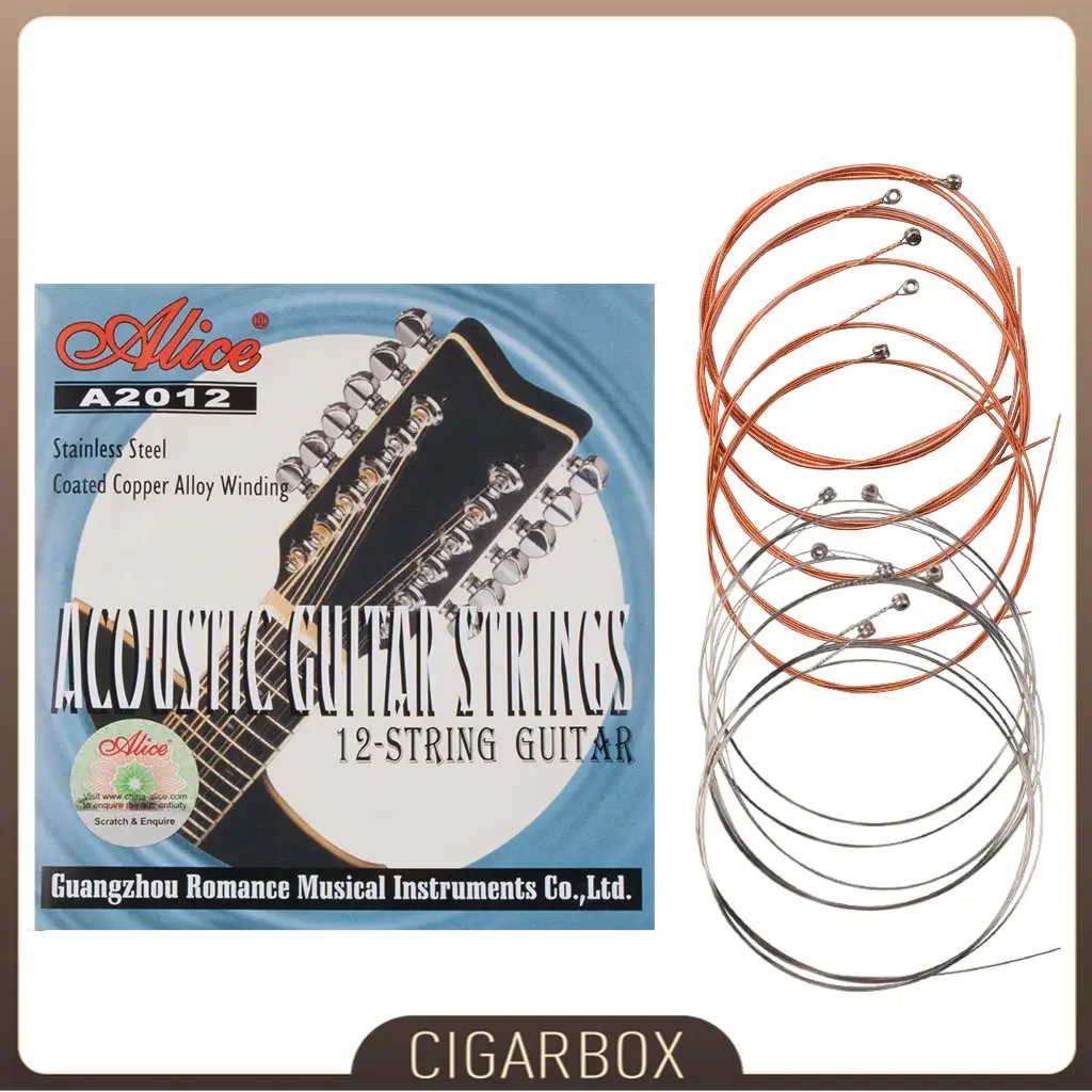 1 упаковка струны для акустической гитары Alice A2012 010-026 детали музыкальных