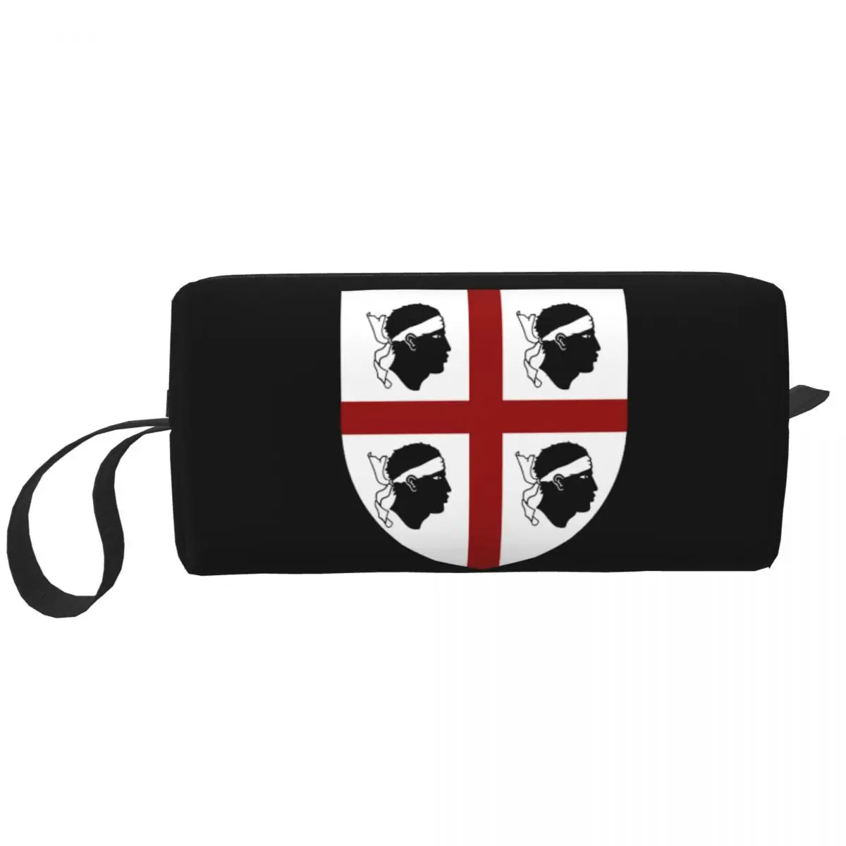 

Kawaii Сардиния флаг четыре Мора дорожная сумка для туалетных принадлежностей Италия Sardegna герб оружия косметический Органайзер для хранения косметики набор Dopp