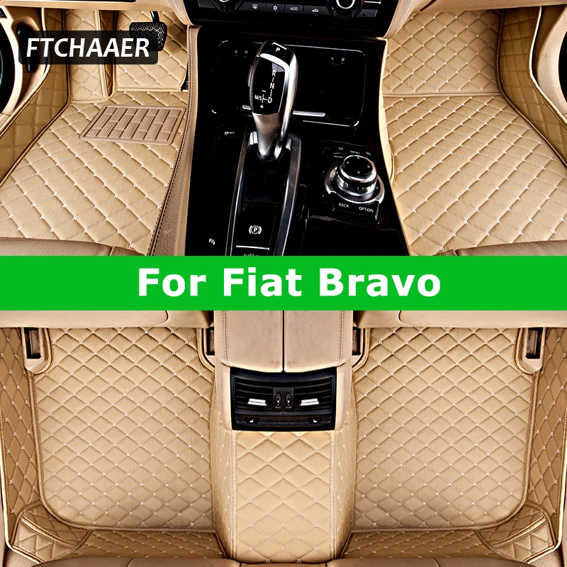 FTCHAAER пользовательские автомобильные коврики для Fiat Bravo авто ковры аксессуары ног