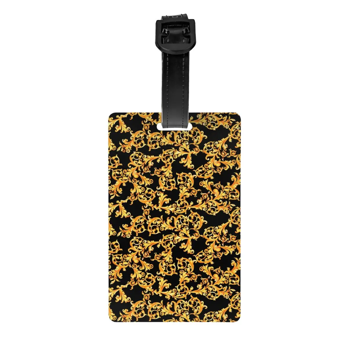 Роскошные багажные бирки с европейским цветочным узором на заказ для чемоданов