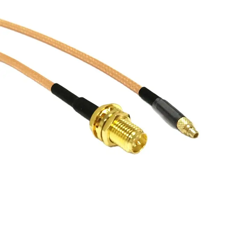 New RP-SMA  Female Jack Nut  Switch MMCX  Male Straight Pigtail Cable RG174  RG316 RG178 Wholesale 10/15/20/30/50/100cm images - 6