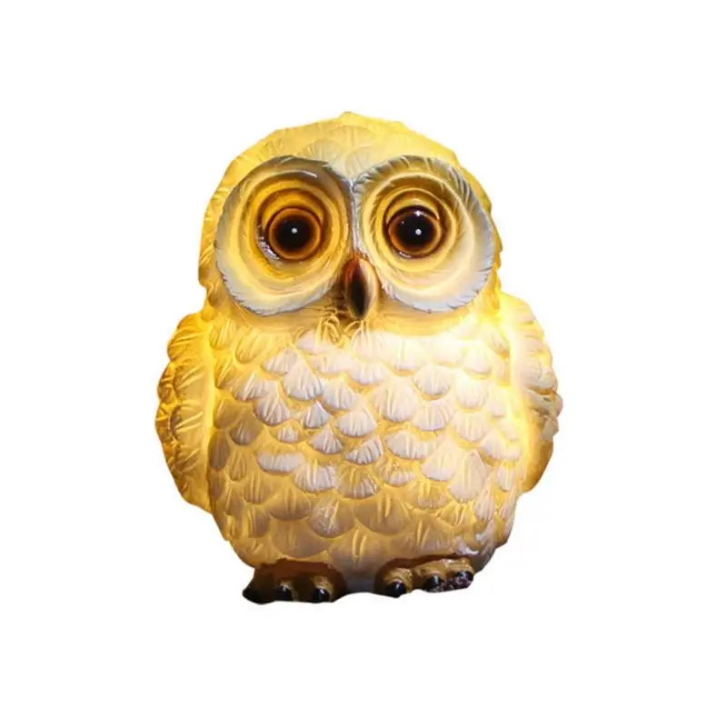 

Садовый водонепроницаемый уличный светильник на солнечной батарее, лампа в виде улитки, совы, кролика, лисы, декоративное освещение