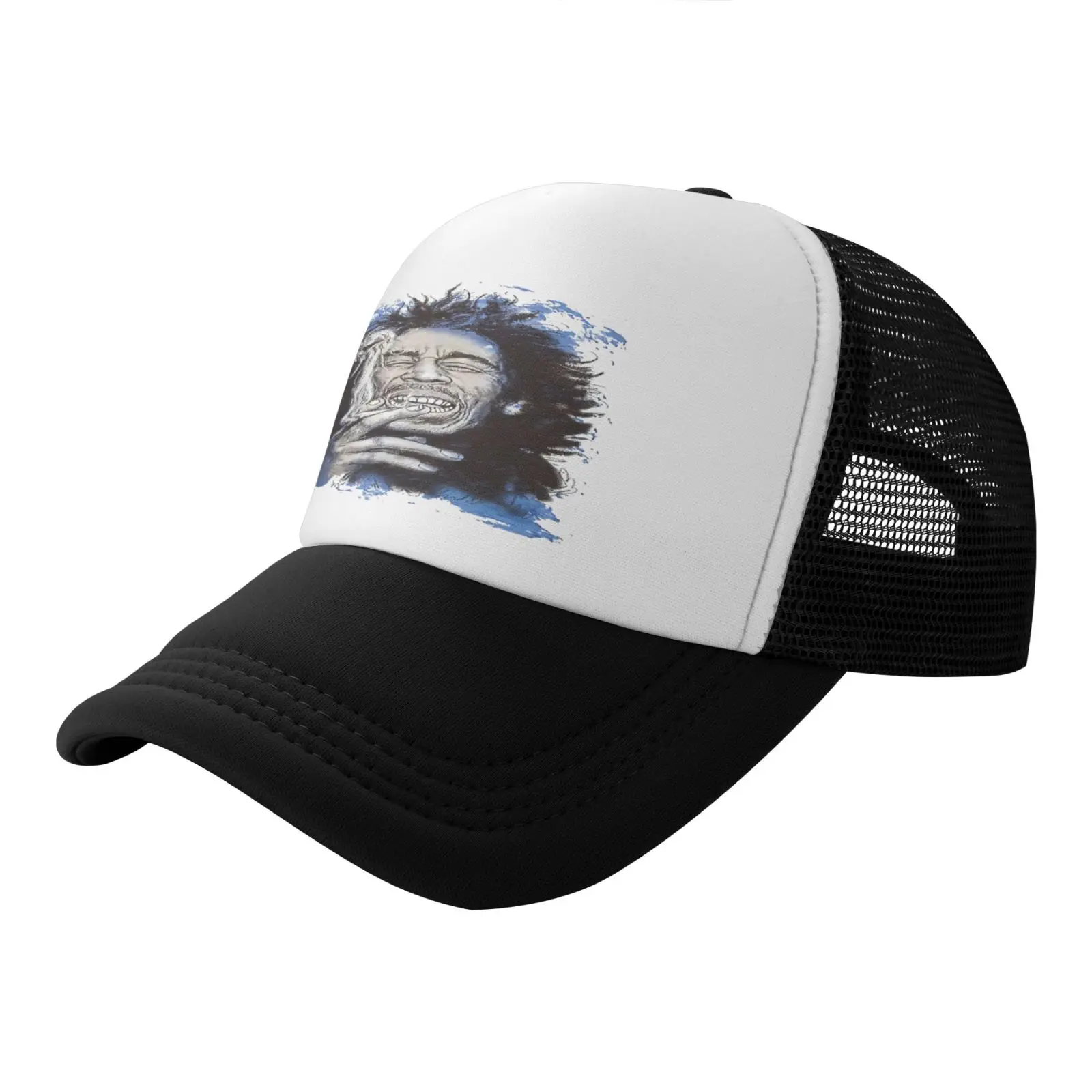 

Bob Marley Art Reggae Men's Cap Knit Hat Streetwear Cap Male Hat Men Baseball Cap Women's Summer Hat Hip Hop Caps Men's Berets