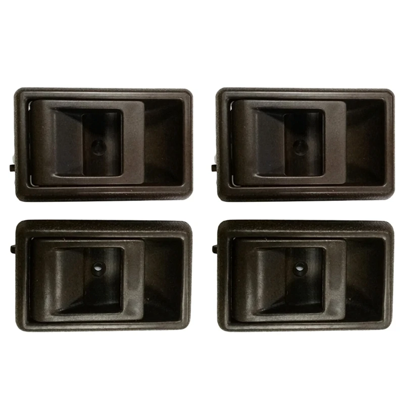 

2 Pair Fit For Toyota Tacoma 95-00 Corolla 83-92 4Runner 90-95 Inner Brown Door Handle
