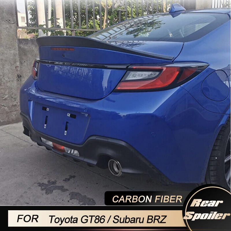 Автомобильный задний спойлер для багажника крылья Subaru BRZ Toyota GR86 2022-2024 гоночный