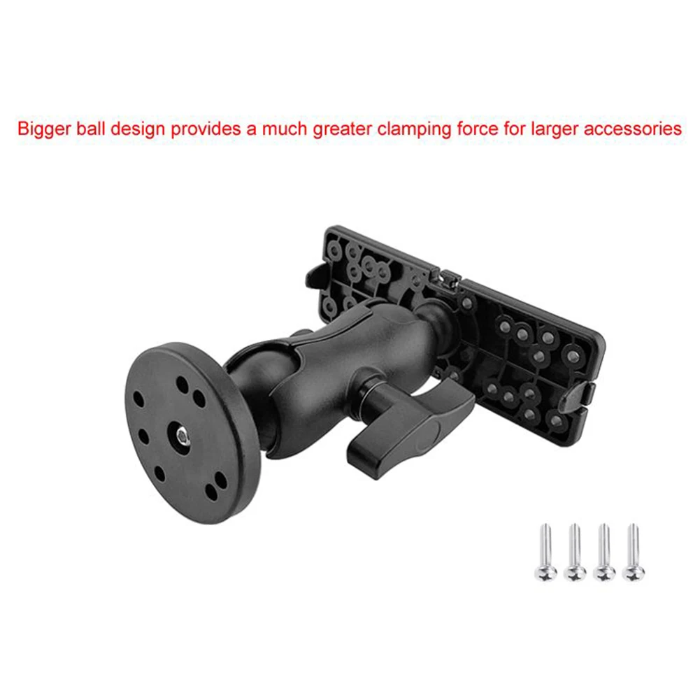 

Marine Boat Fishfinder Bracket 360 Degree Depth Sounder Base Mount Universal Fishfinder GPS Supporter Mount Base Fishing Tool