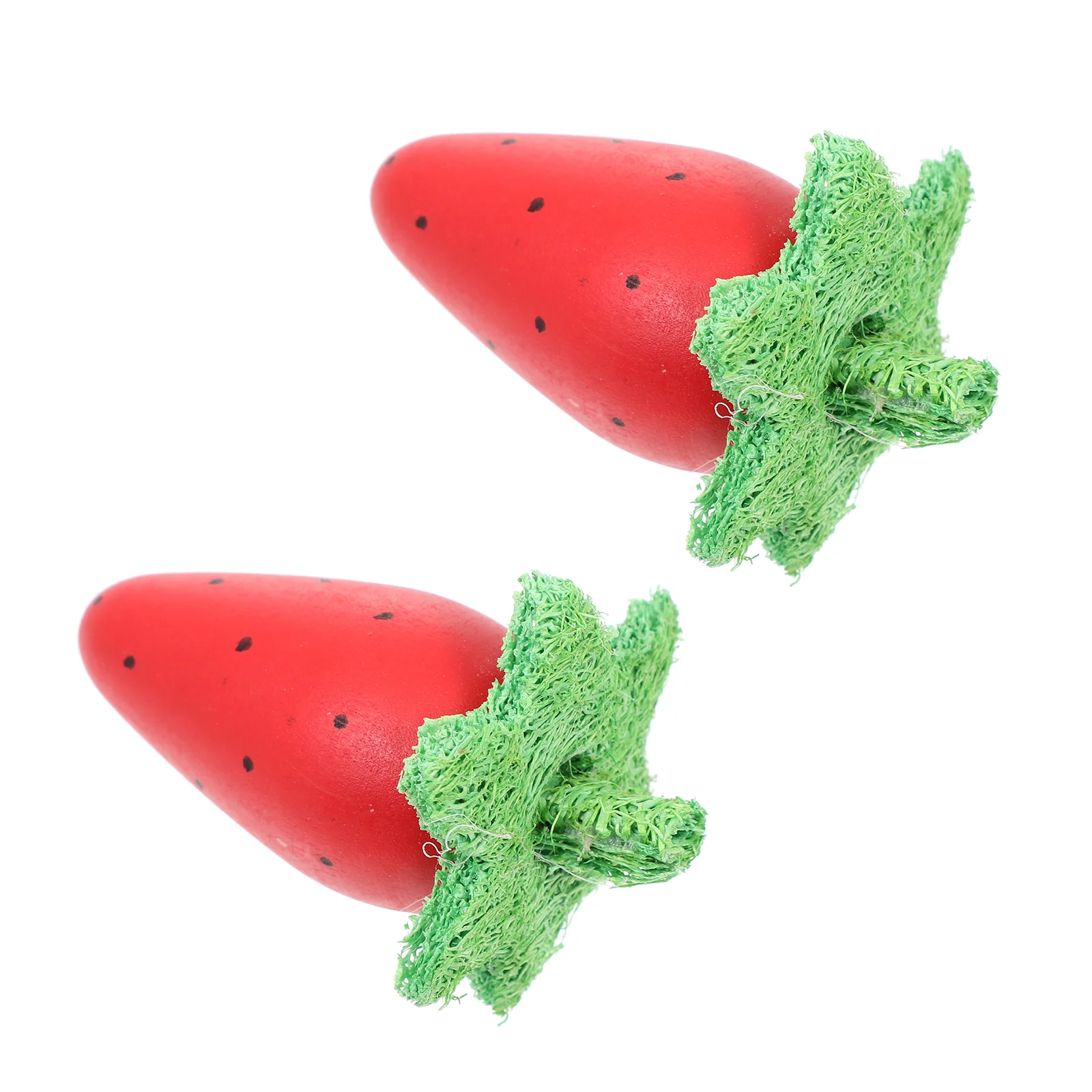 

Toy Hamster Strawberry Toys Model Shaped Molar Chew Guinea Animalrabbit Teethingpigs Chews Loofah Plaything Resist Bite Cleaning