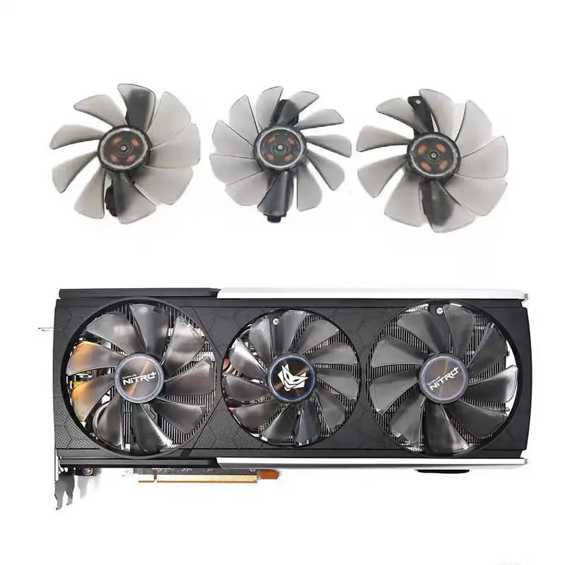 

3 шт. 87 мм GA92S2U DC12V 0.46A 4PIN RTX2080 2080Ti Вентилятор охлаждения gpu для Zotac Geforce RTX 2080 Ti amp вентилятор