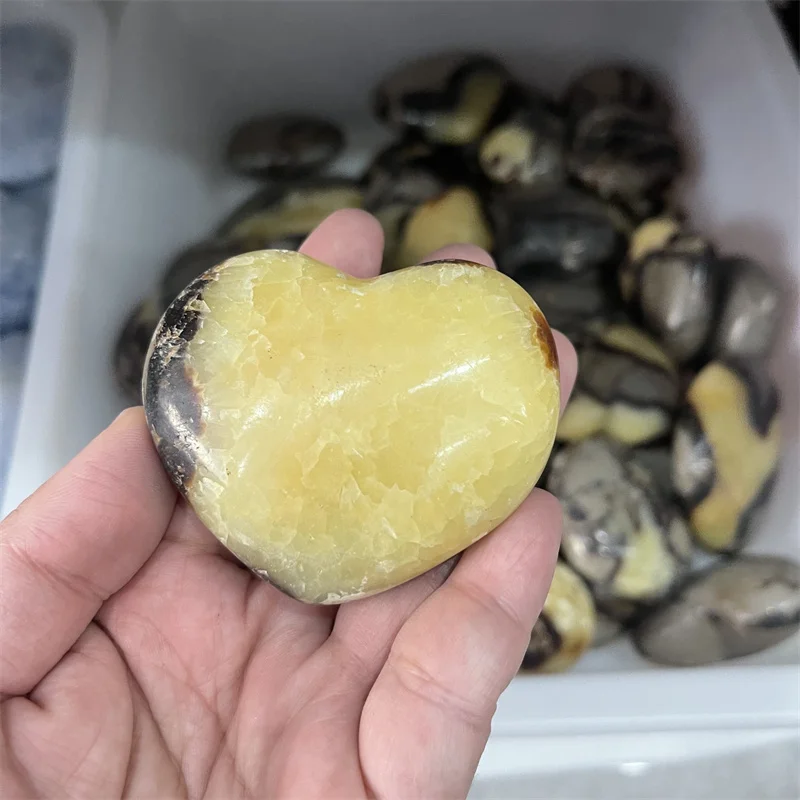 2 фунта оптовая продажа натуральных камней перегородки сердца сердце каменные
