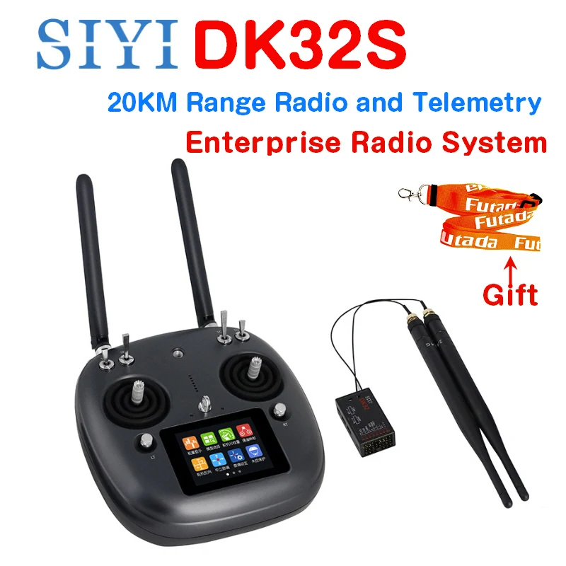 

SIYI DK32S 20 км корпоративная радиосистема 2,4G передатчик пульт дистанционного управления с телеметрией для коммерческого UAV SIYI DK32S 20KM En