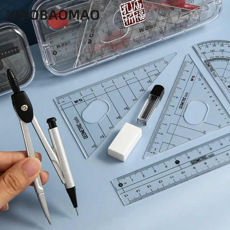 Stainless Steel Drawing Compass Math Geometry Tools for Circles School Supplies Student Stationery Akusherstvo
