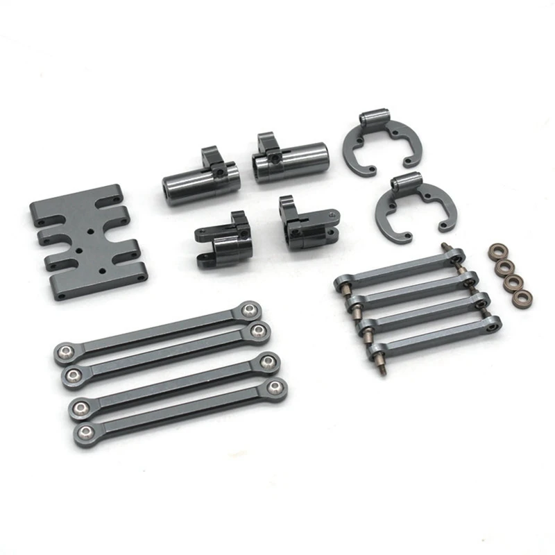 

Metal Chassis Link Skid Plate Front Rear Hub Carrier For Xiaomi Suzuki Jimny 1/16 RC Crawler Car Accessories 2