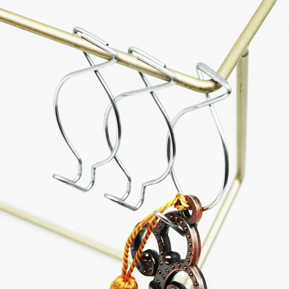 

Wire Ceiling Hooks Cord Ceiling Hooks Compact Decorative Ceiling Hooks 50 Anti-rust Steel Clips for Easy Installation