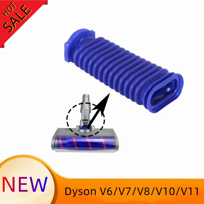 

Mangueira macia de rolo azul para aspirador de pó dyson v6 v7 v8 v10 v11, acessórios de substituição para limpeza doméstica