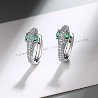 snake zircon small earrings for women bohemian earring korean fashion jewelry accessories 2022 trend 2022 free shipping