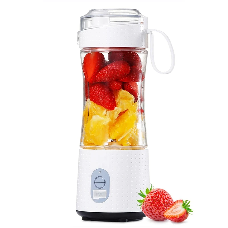 

Personal Blender Handheld Blender Juicer Mixer Cup With Rechargeable USB Electric Blender For Shakes And Smoothies