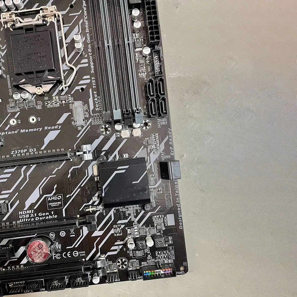Z370P D3 для материнской платы G-i-g-a-b-y-t-e 8-го поколения LGA 1151 DDR4 SATA3.0 M.2 HDMI DVI