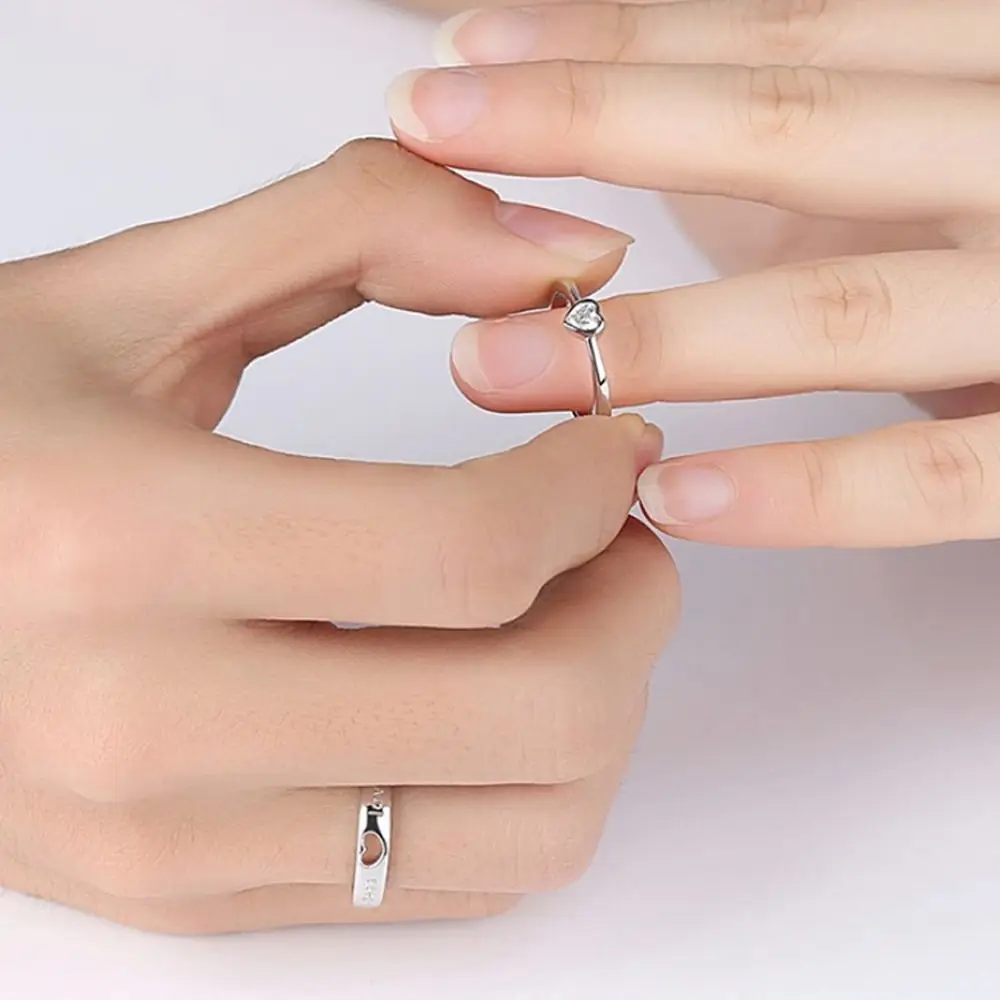 Подарок на День святого Валентина нишевый дизайн стразы звездное сердце луна