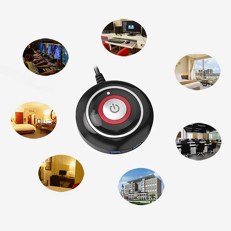 1 шт. кнопка переключения с двумя USB-портами