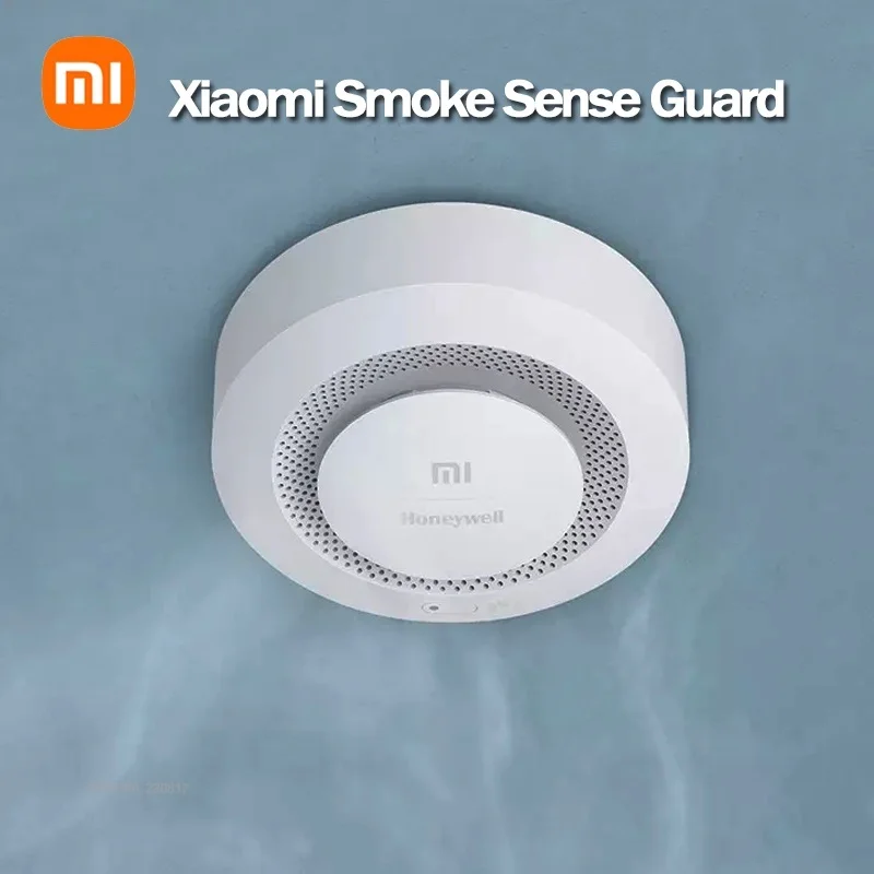 

Датчик дыма Xiaomi Mijia Honeywell, пожарная сигнализация, детектор газа, работает с многофункциональным шлюзом 3, управление через приложение для умн...